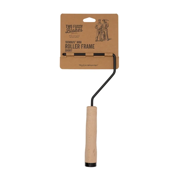 Mango de Rodillo de Pintura Corto 160mm (unidad)-TWO FUSSY BLOKES